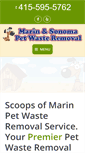 Mobile Screenshot of marinpetwasteremoval.com